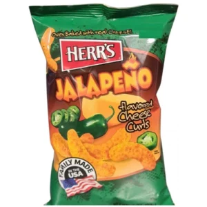Herr's Jalapeno Flavored Cheese Curls 198 gram